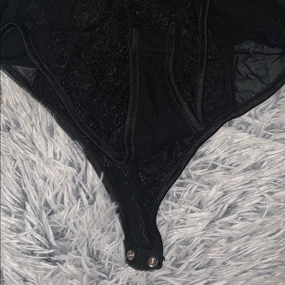 Black Lace Bodysuit - Picture 10 of 10